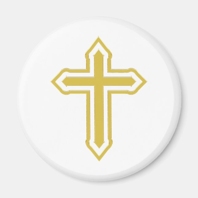 Aimant Croix d'or (Devant)