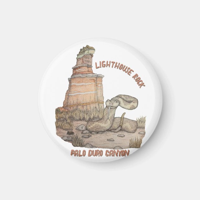 Aimant Crotale de Lighthouse Rock (Devant)