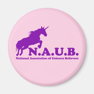 Aimant Croyants de licorne de N.A.U.B