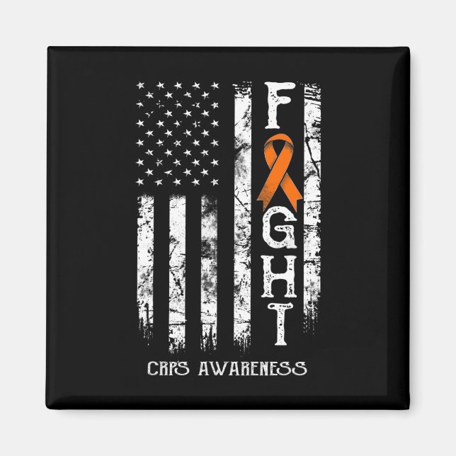 Aimant Crps Nous Guerrier Drapeau Rsd Crps Sensibilisatio (Devant)