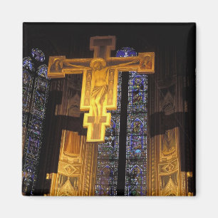 Aimant Crucifix au-dessus du maître-autel de la Santa