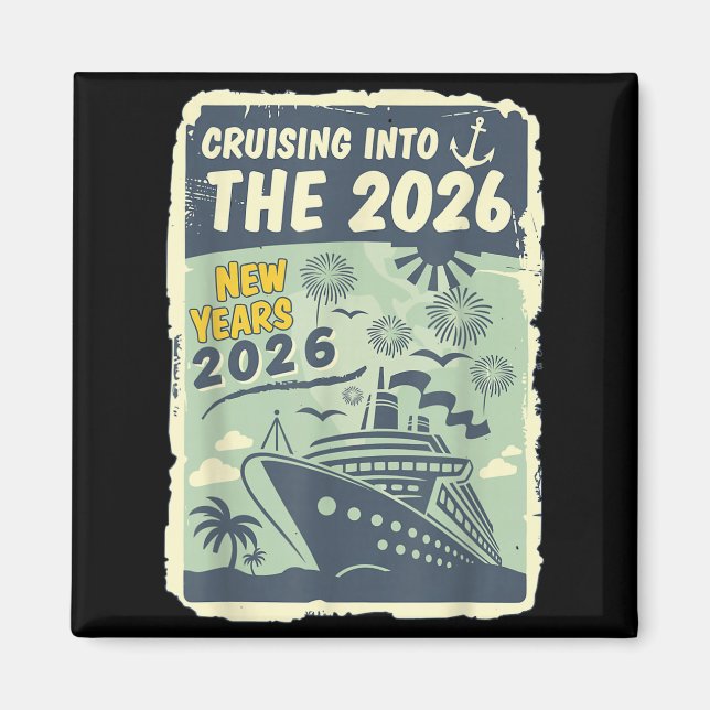 Aimant Cruising Into 2026 New Years With Family Friends E (Devant)