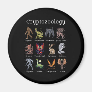 Aimant Cryptozoologie Cryptid Créatures