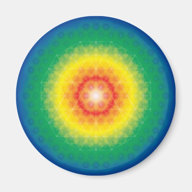 Aimant Crystal Mandala (Devant)