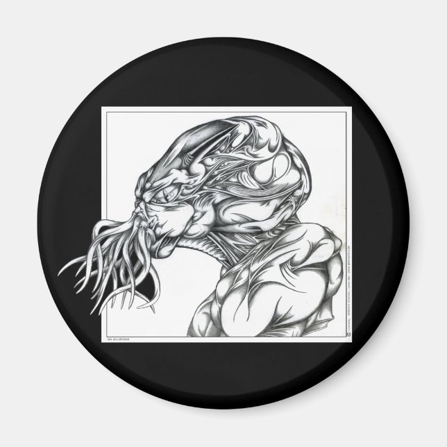 Aimant Cthulhu (Devant)