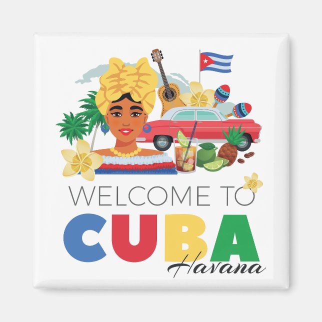 Aimant Cuba (Devant)