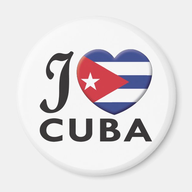 Aimant Cuba Love (Devant)