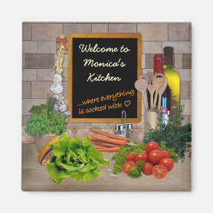 Aimant Cuisine personnalisable