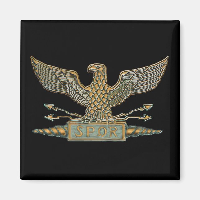 Aimant Cuivre de l'aigle légion (Devant)