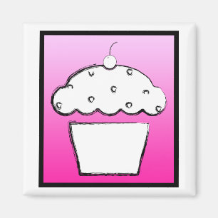 Aimant cupcake