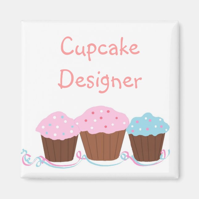 Aimant Cupcake Designer (Devant)