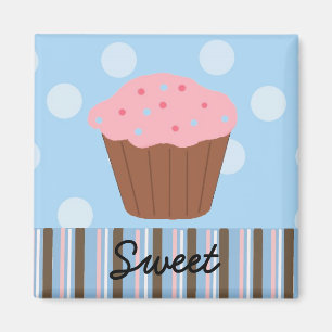 Aimant Cupcake sucré