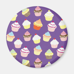 Aimant Cupcakes Delicious Decorated Birthday