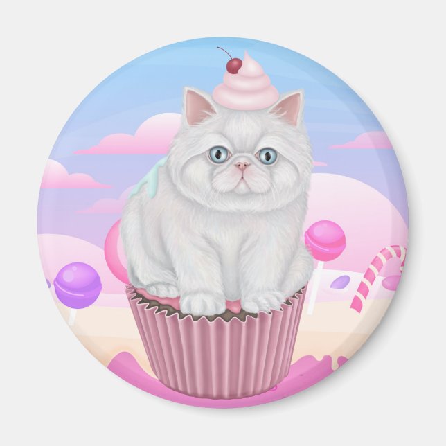 Aimant cupcat (Devant)