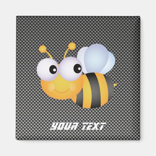 Aimant Cute Bee; Sleek (Devant)