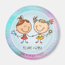 Cute BFF Besties Kawaii Toxits for Girls Friends