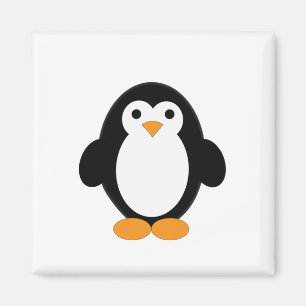 Aimant Cute Cartoon Penguin