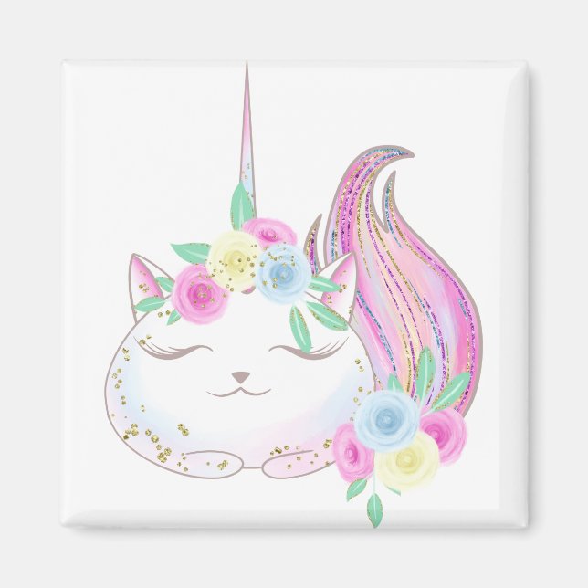 Aimant Cute Caticorn (Devant)