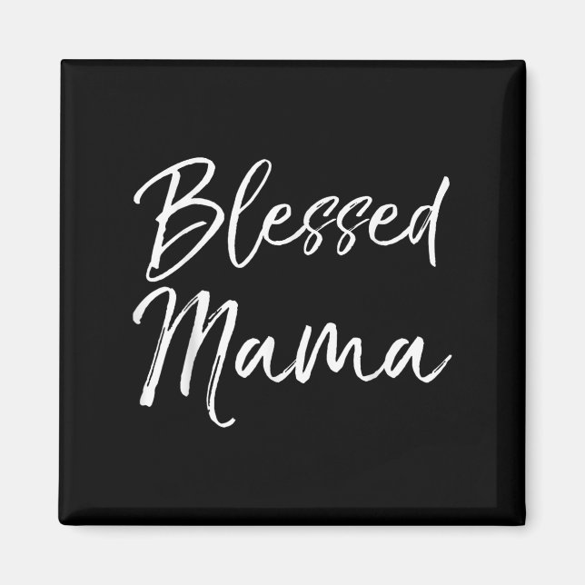 Aimant Cute Christian Mom Mother's Day Gift From Kids Ble (Devant)