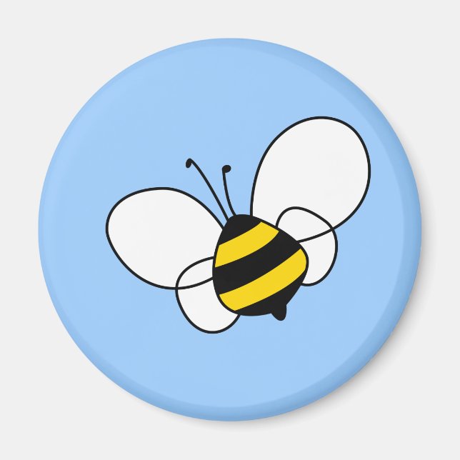 Aimant Cute comme un bug (Devant)
