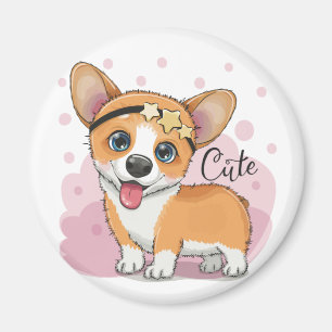 Aimant Cute Corgi