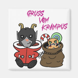 Aimant Cute déplaisante Krampus