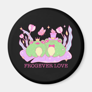 Aimant Cute Frog - Frogever Love