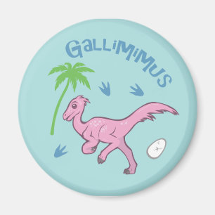 Aimant Cute Gallimimus