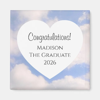 Aimant Cute Graduation 2026 Congratulations Message Heart