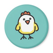 Cute Kawaii poulet au poulet