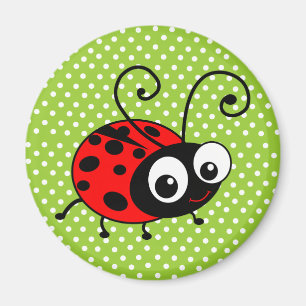 Aimant Cute Ladybug