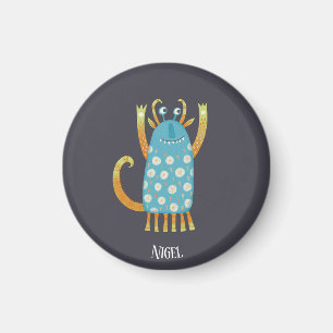Aimant Cute Monster Personnalisé
