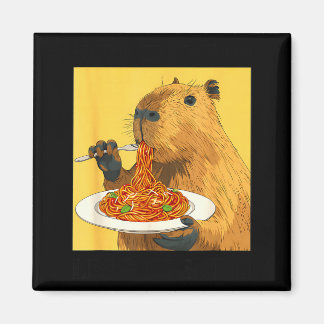 Aimant Cute More Spaghetti Less Upsetti Capybara