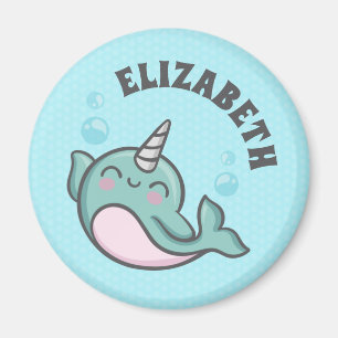 Aimant Cute Narwhal