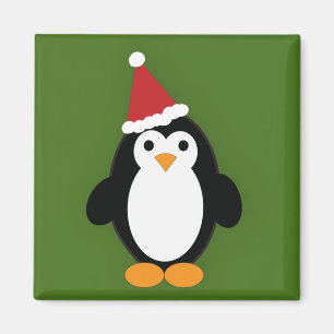 Aimant Cute Père Noël Penguin