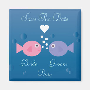 Aimant Cute Poisson Cartoon Enregistrer La Date Personnal