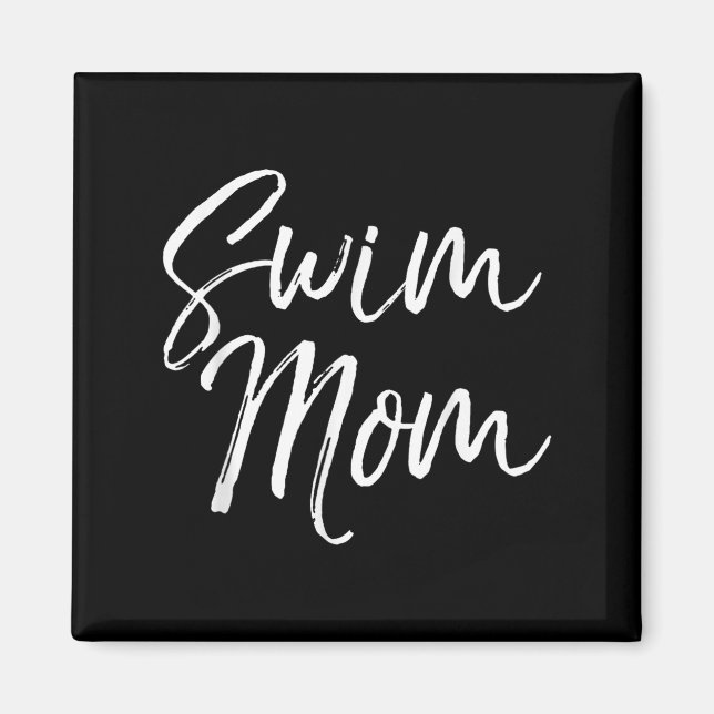 Aimant Cute Swimming Mom Mother's Day Gift For Swimmers S (Devant)