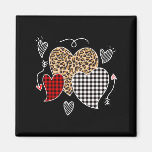 Aimant Cute Valentines Day Amour Coeurs Filles Enfants Ad