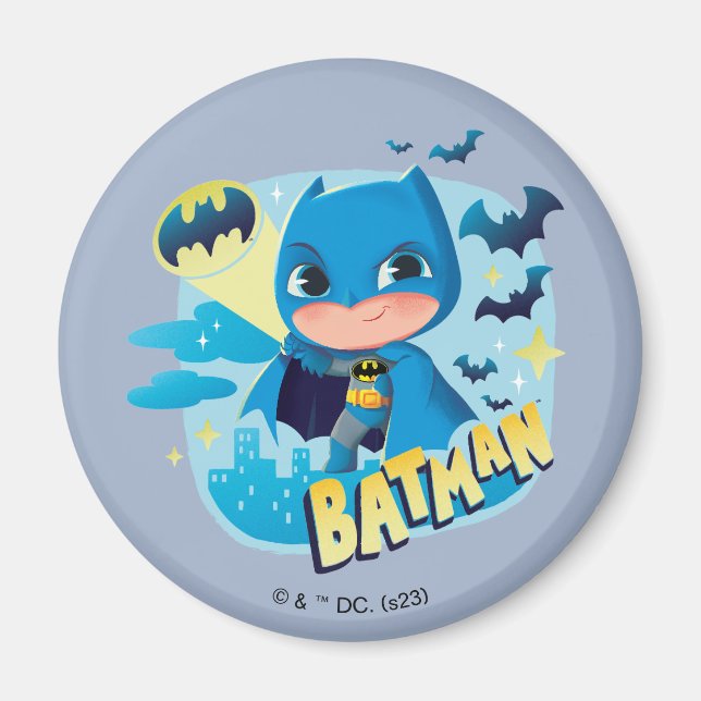 Aimant Cuter than mignon Batman (Devant)