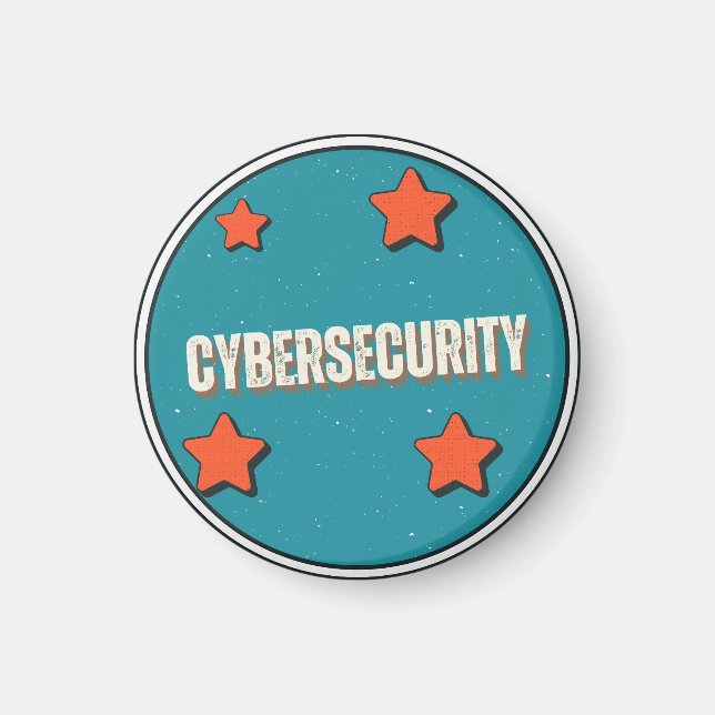 Aimant Cybersécurité (Devant)