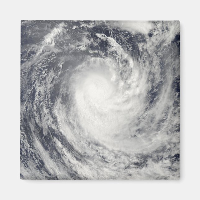 Aimant Cyclone René au-dessus de l'océan Pacifique Sud (Devant)