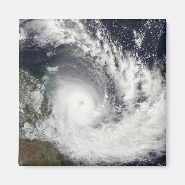 Aimant Cyclone tropical au-dessus de l'Australie (Devant)