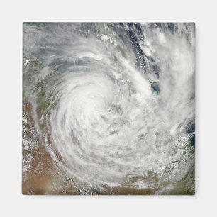 Aimant Cyclone tropical Yasi au-dessus de l'Australie 2