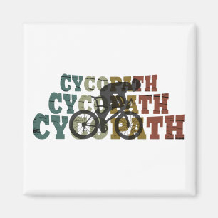 Aimant Cycopath - Vélo de Montagne - Cyclisme Drôle