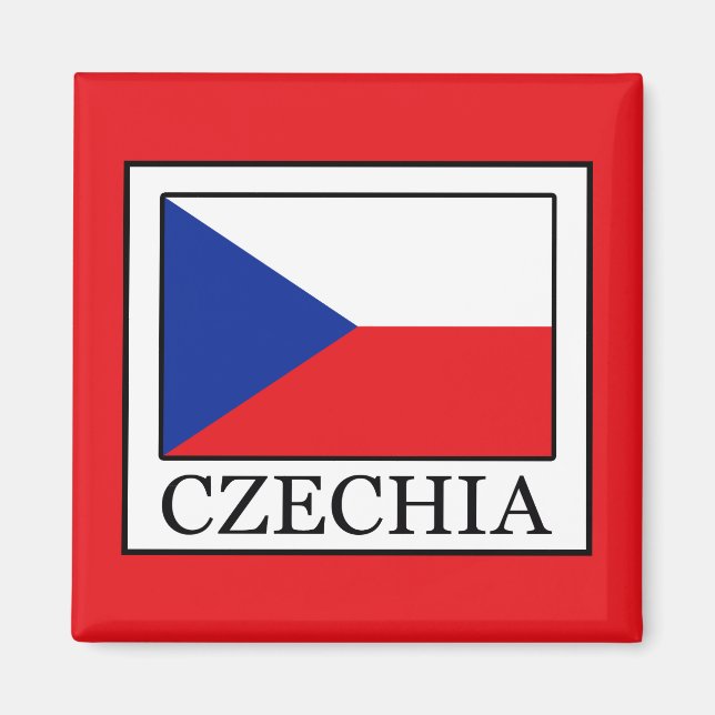 Aimant Czechia (Devant)
