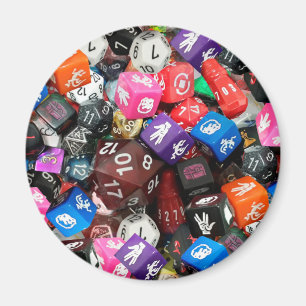 Aimant d20 dés