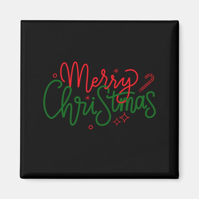 Aimant D Family Christmas Family Name  (Devant)