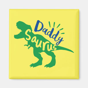 Aimant Daddy Saurus T-Rex Silhouette