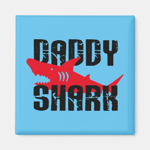 Aimant Daddy Shark Worn Graphic