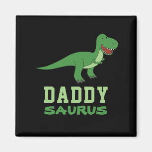 Aimant Daddysaurus Dinosaur T-Rex Dino Papa Fête des père